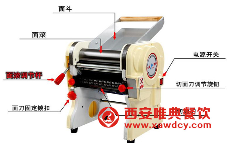 壓面機的操作流程、結構與工作原理